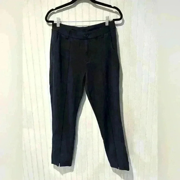 Cabi Agency Ponte Knit Front Seam Ankle Pants classic office professional sz 8 - Picture 1 of 8